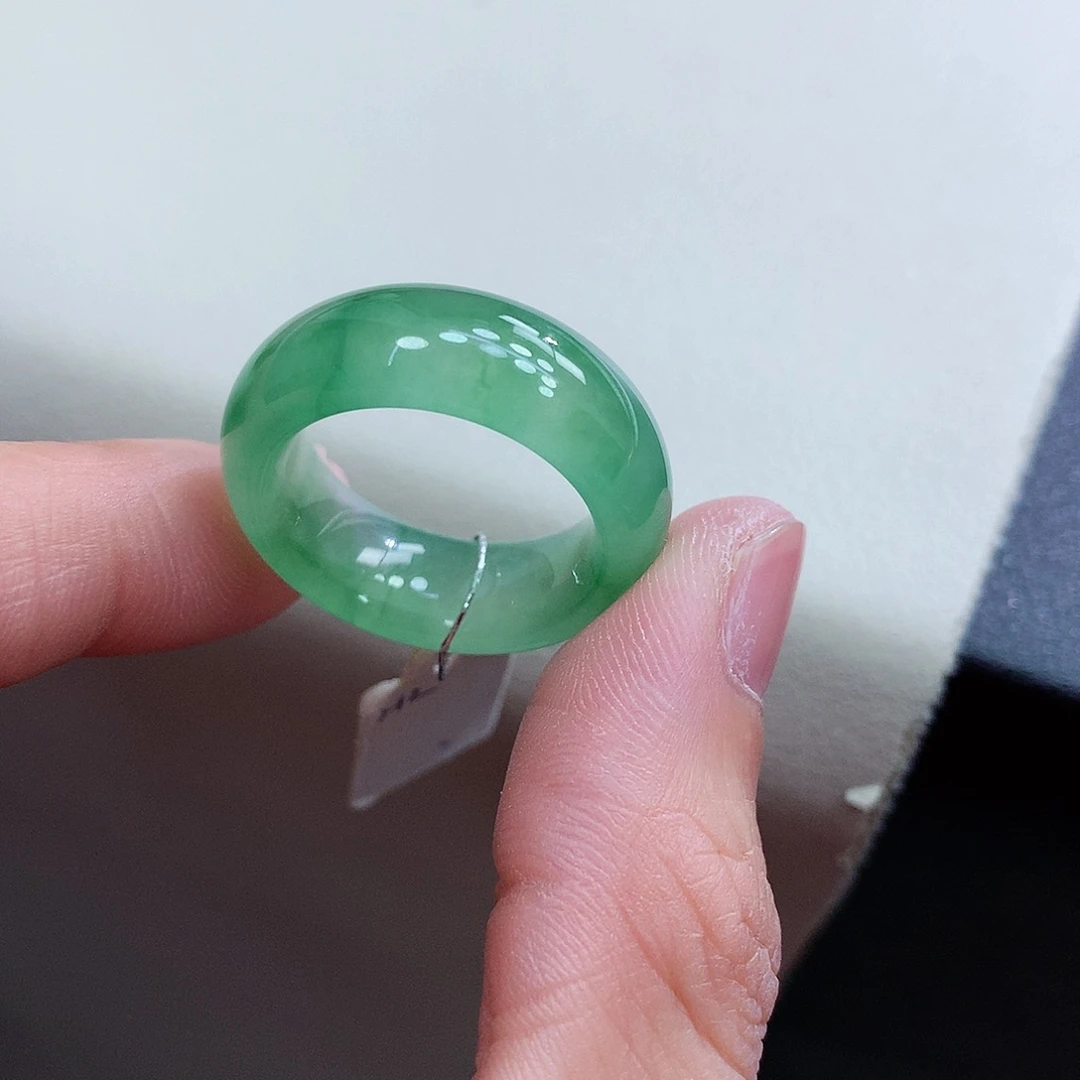 未镶嵌戒指翡翠18-19号