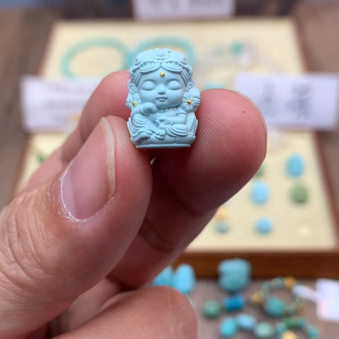 绿松石未镶嵌16配饰