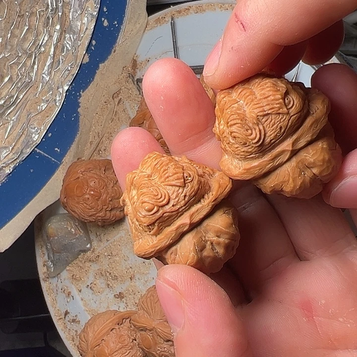 仁***妹手串/手链核桃核桃雕刻