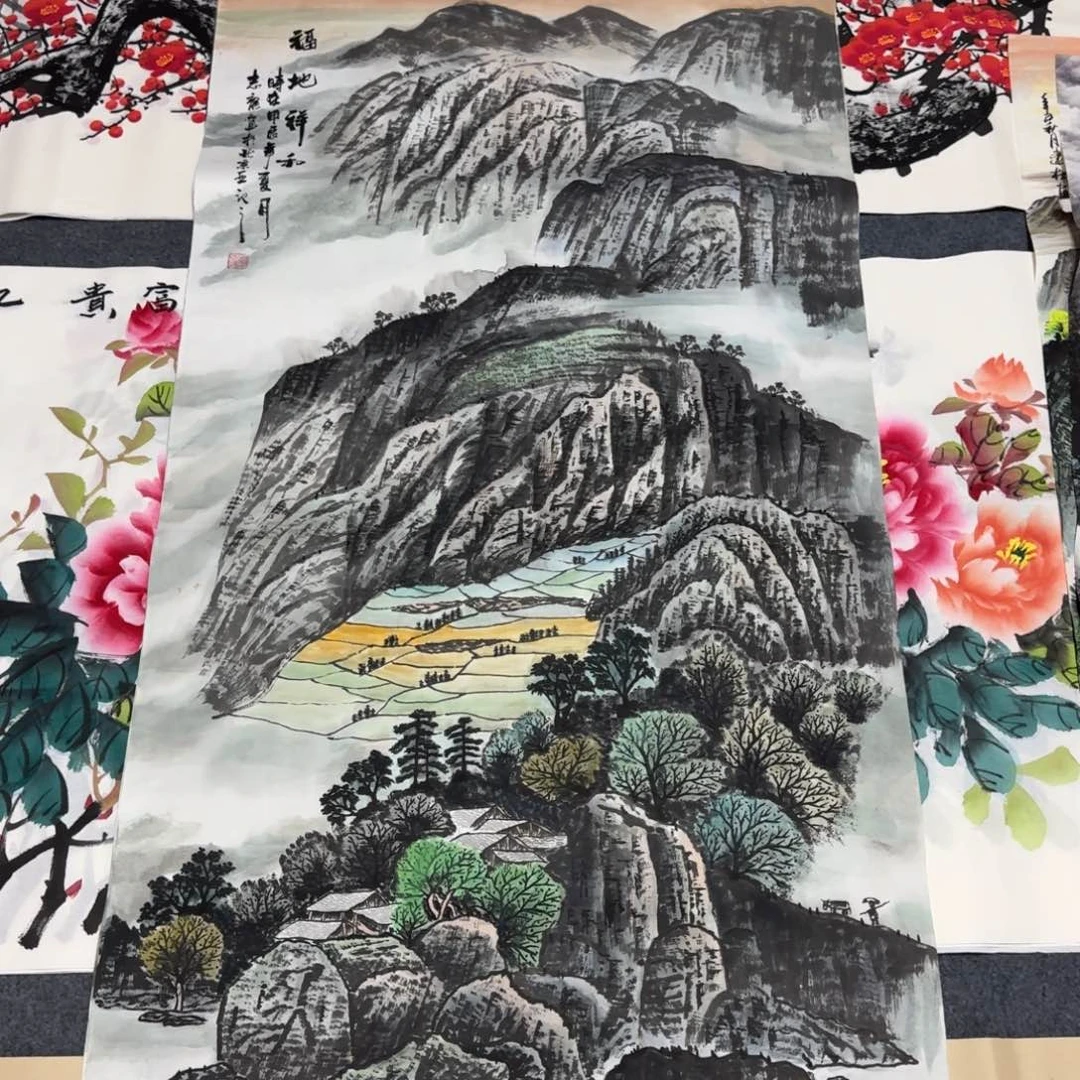 国画会娟艺术馆直播间