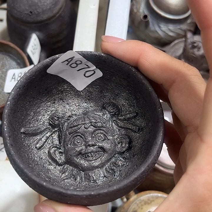 柴烧裸烧纯手工制作