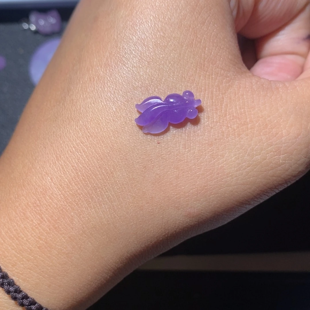 高***子翡翠散珠无镶嵌107