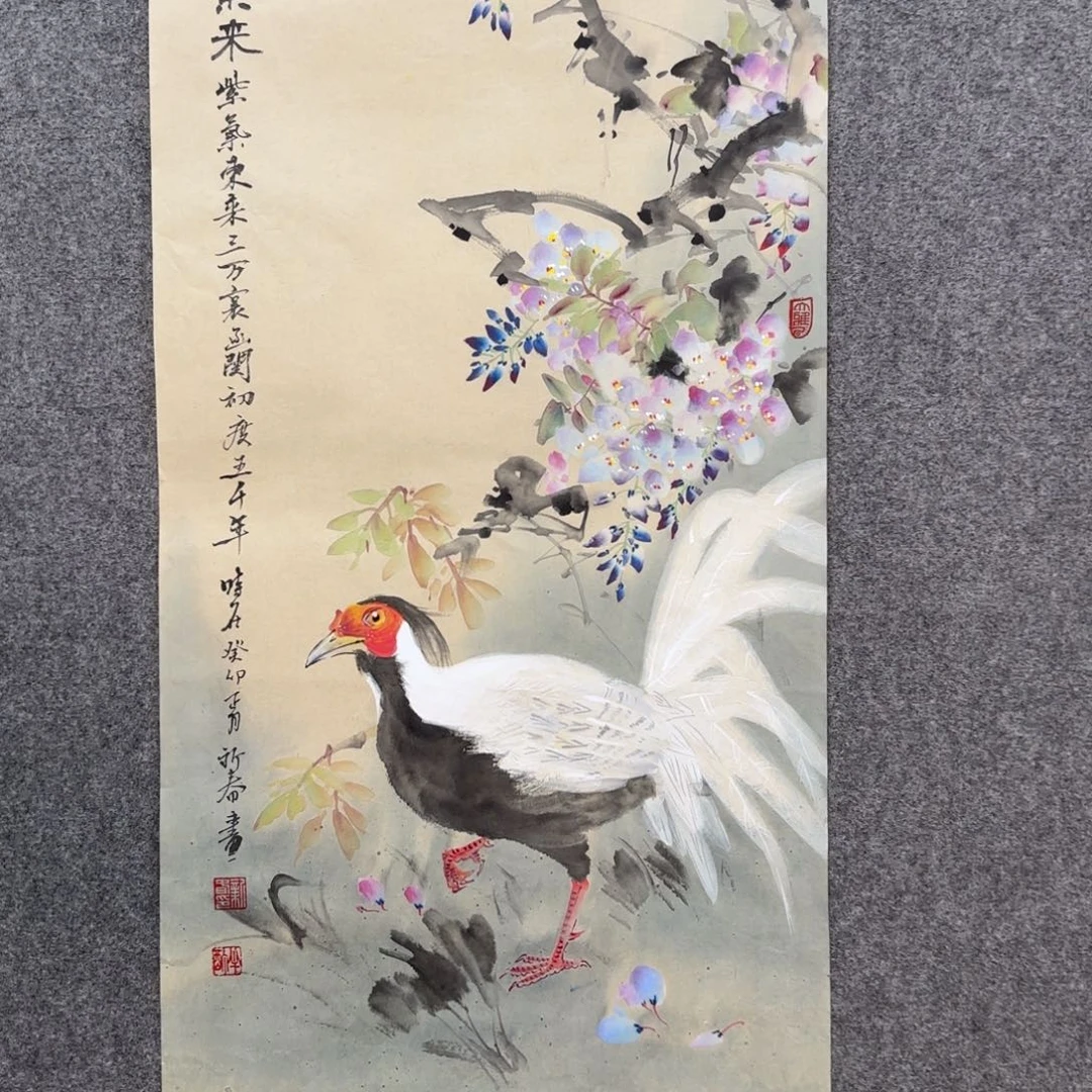 国画吴新春老师手绘作品