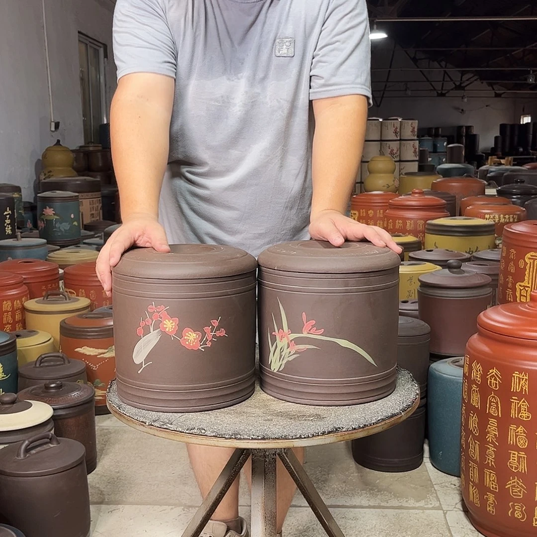 紫砂茶叶罐茶叶罐