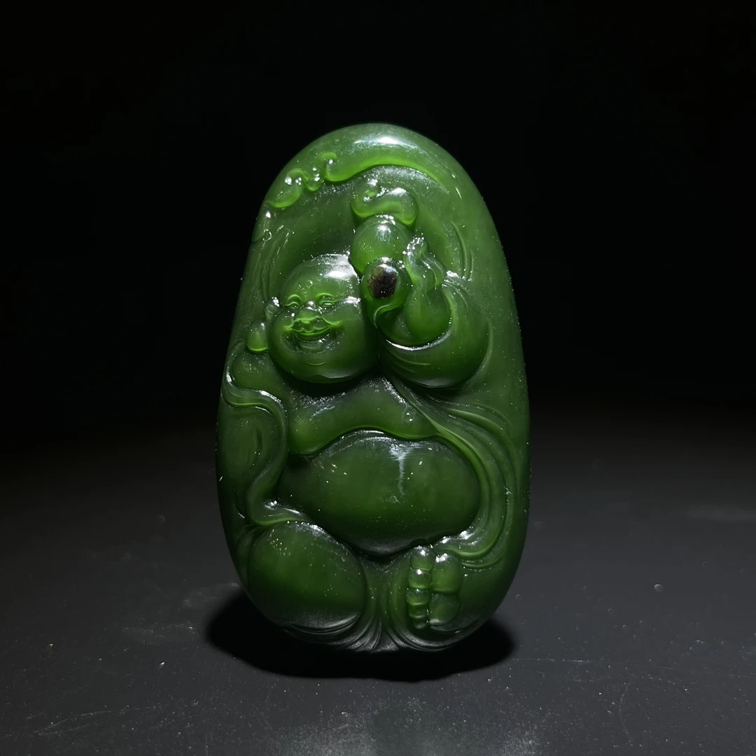 臻藏（8a）碧玉佛挂件2509120062