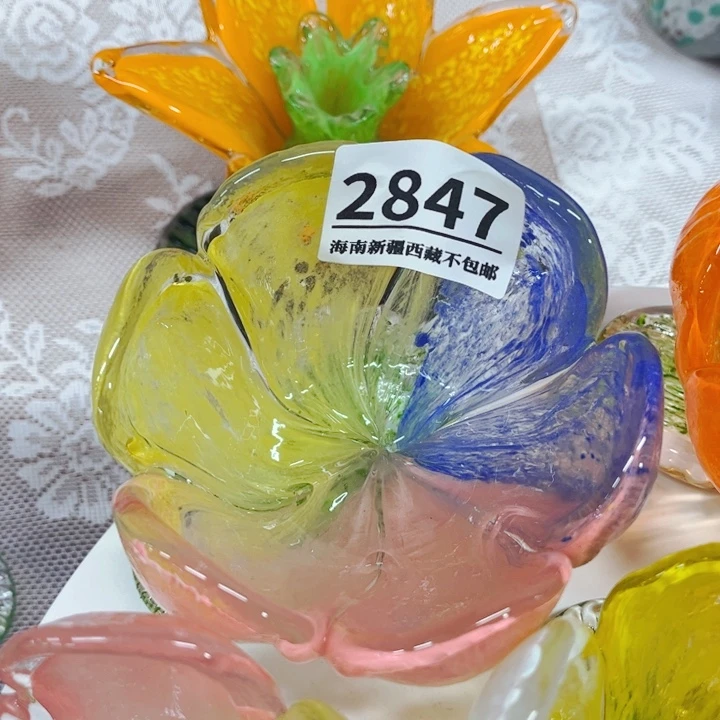 琉璃2847 家悦美居琉璃花瓶