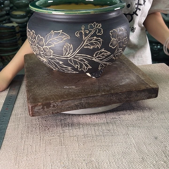 泳坤堂石湾盆陶瓷