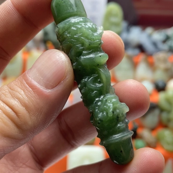 和田玉（碧玉）未镶嵌挂件