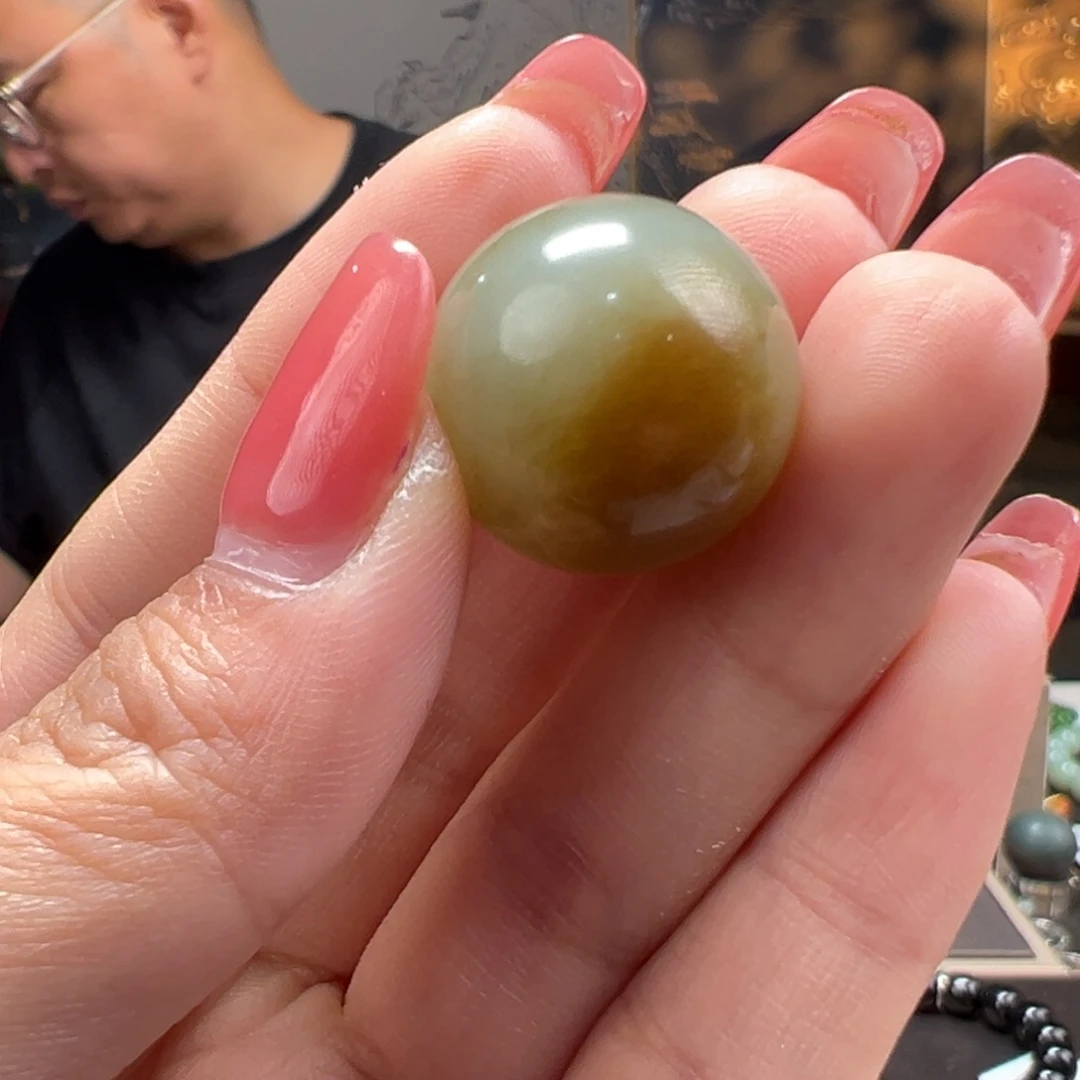 颈饰未镶嵌和田玉20尺寸糖白单珠