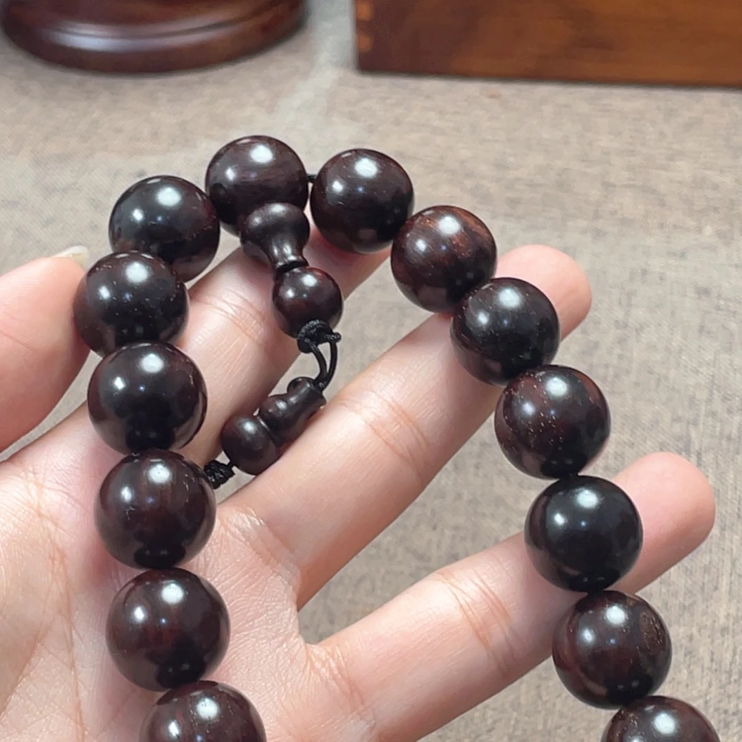 檀香紫檀（小叶紫檀）金星手持