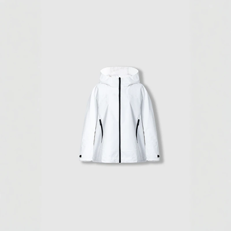 加大码女装胖MM2025秋【防泼水 时装感】户外冲锋服夹克外套 两色