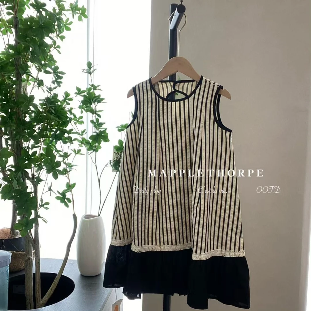 S0196儿童条纹连衣裙