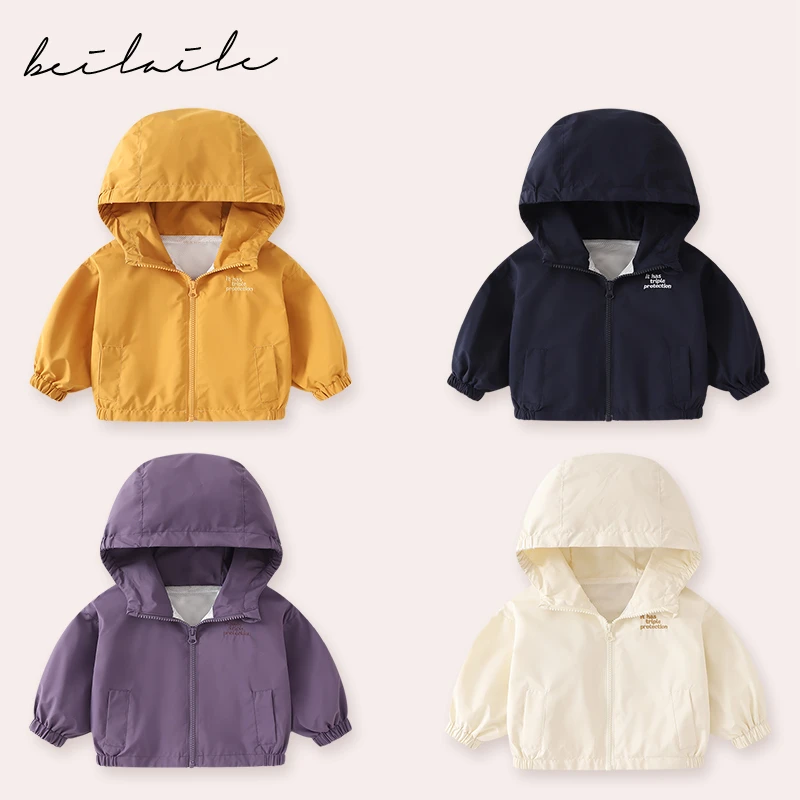 【三防软壳攀登冲锋外套 小乐妈咪】婴儿衣服男童秋冬季小童上衣G25