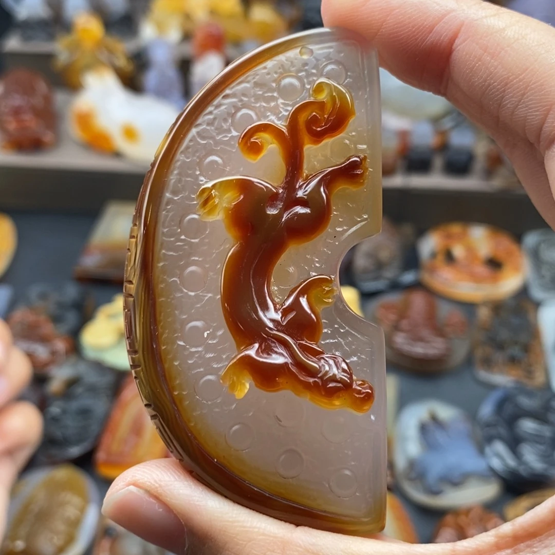 未镶嵌吊坠(不含链)玛瑙/玉髓