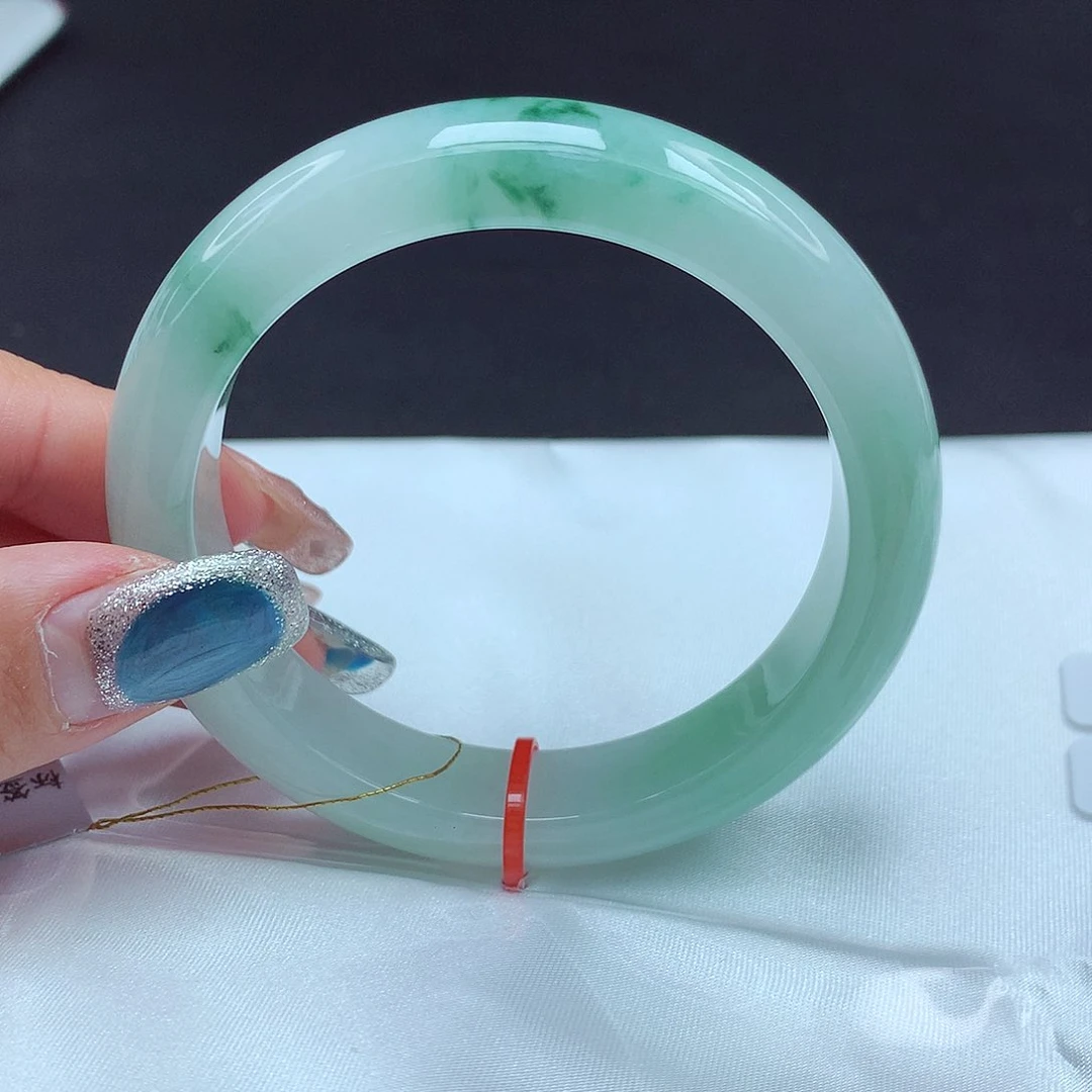 未镶嵌手镯翡翠54圈828