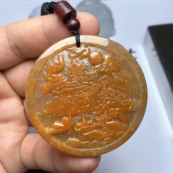 颈饰未镶嵌翡翠翡翠