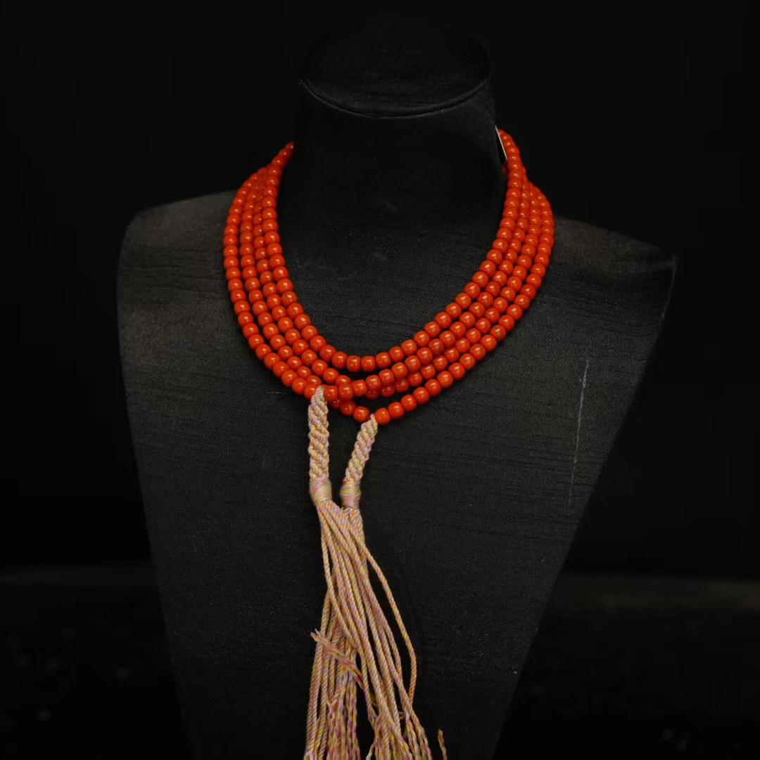 【初见珠宝】南红项链22-3C422X27【多样性发一件】5X4mm