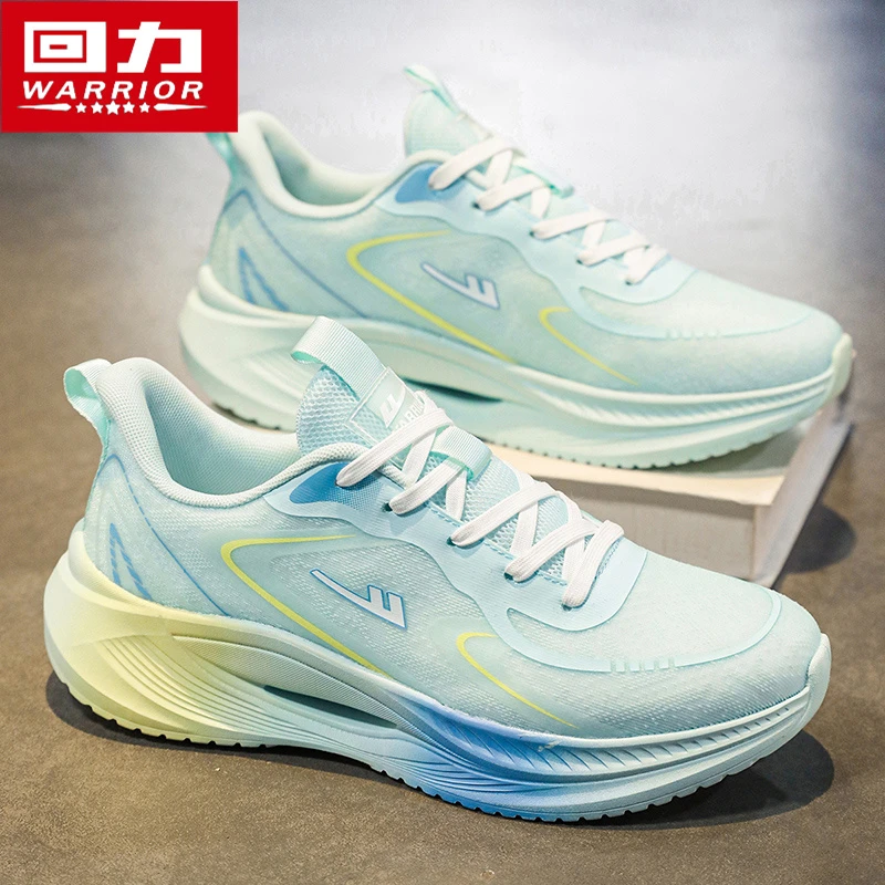 回力跑步运动男鞋冬季透气2025新款网面鞋子男款百搭减震软底网鞋
