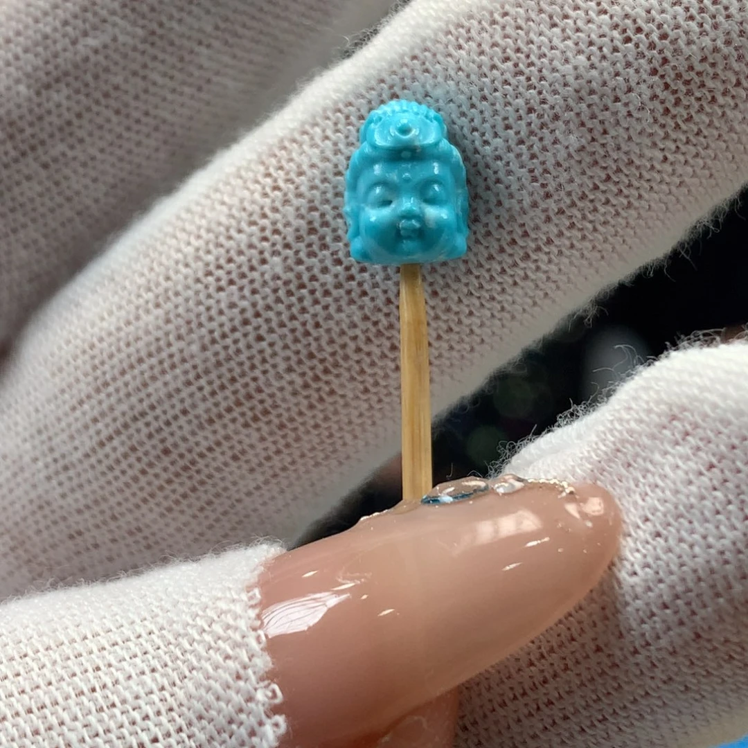 绿松石未镶嵌挂件