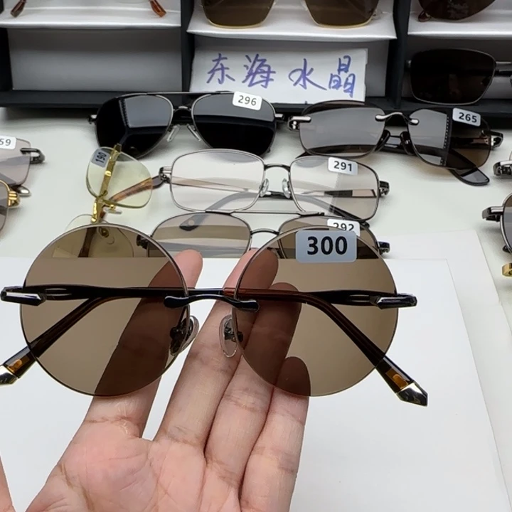 一体式复古圆茶水晶300