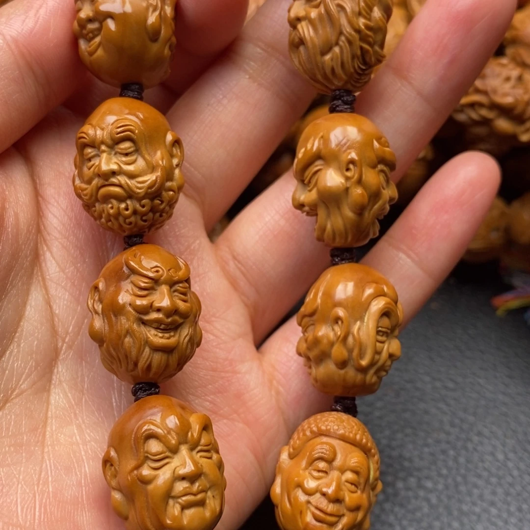 手串橄榄核十八罗汉