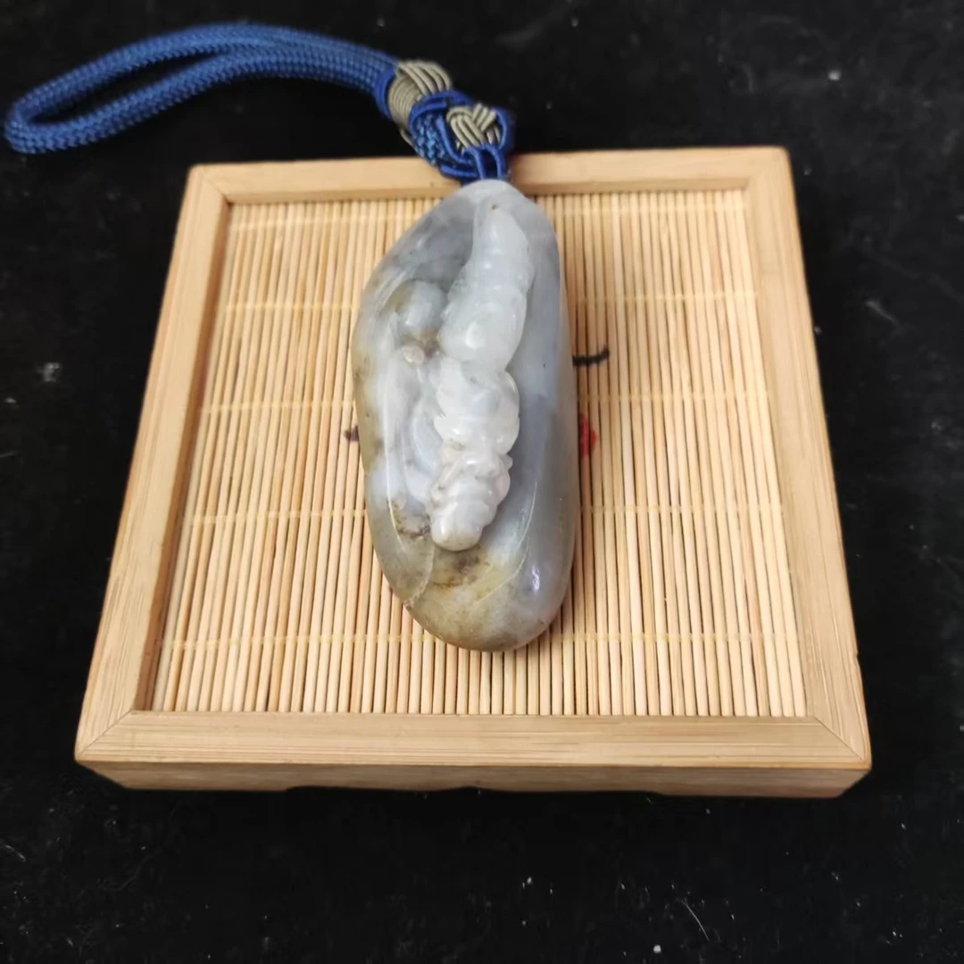 和田玉手把件0000