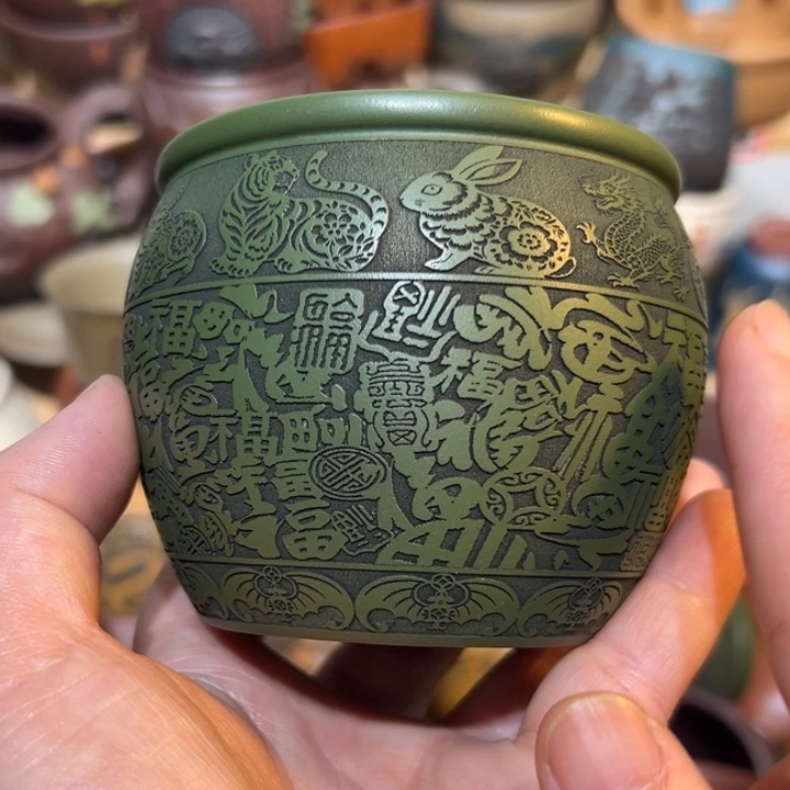 茶杯紫砂宜兴紫砂主人杯