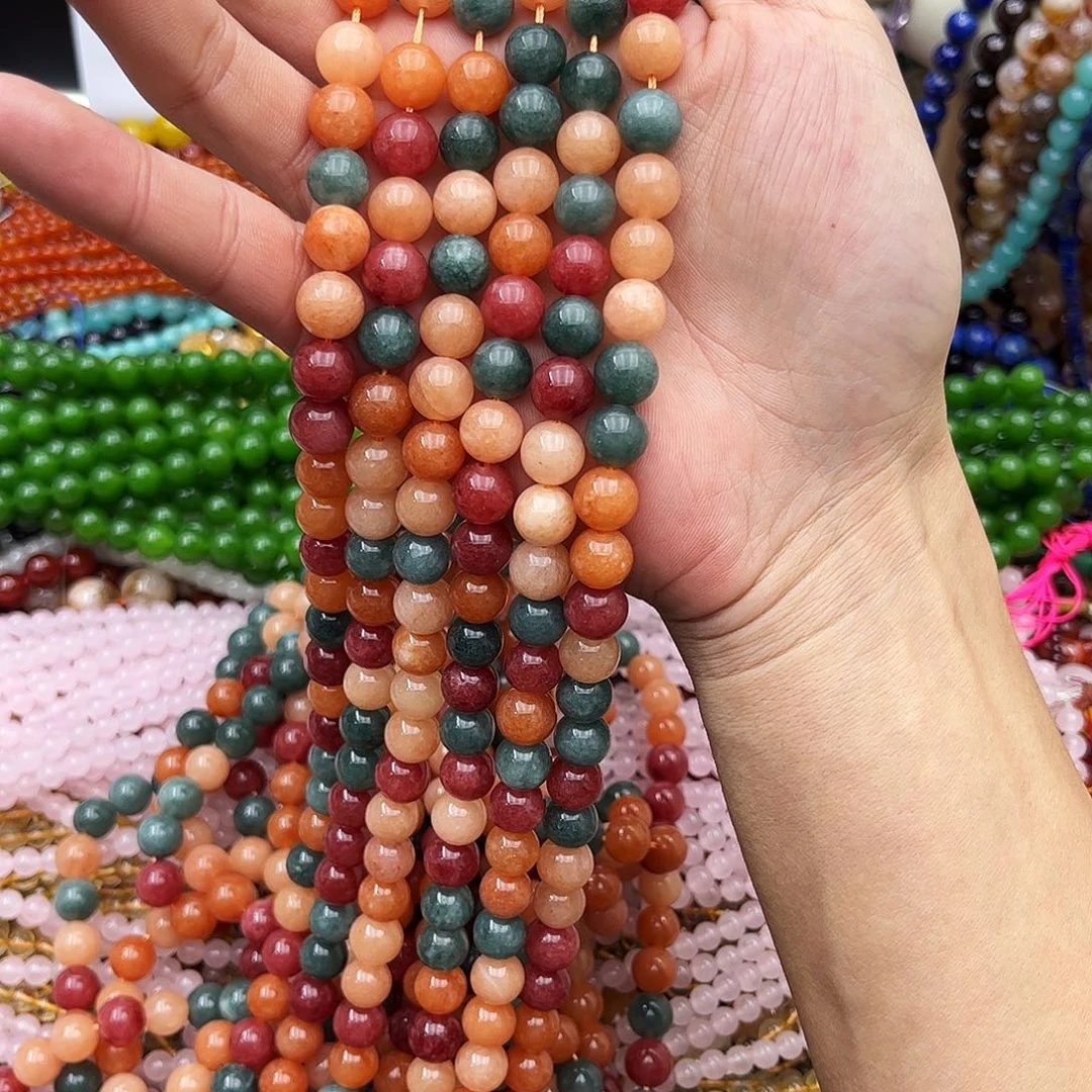 玛瑙/玉髓未镶嵌珠宝半成品k10福禄寿