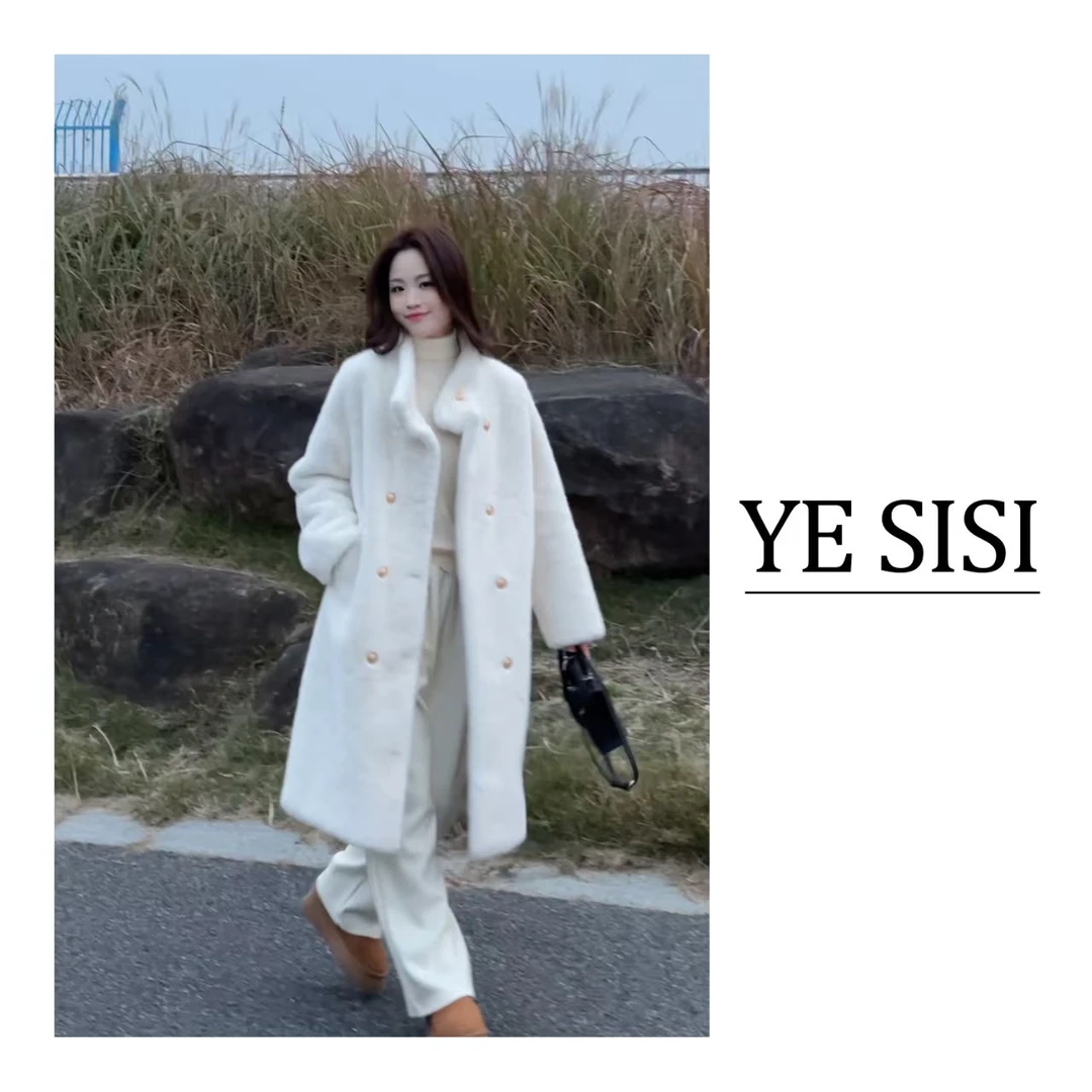 冬季网红女士设计师2024秋冬新款大衣简约时尚保暖气质韩版大外套