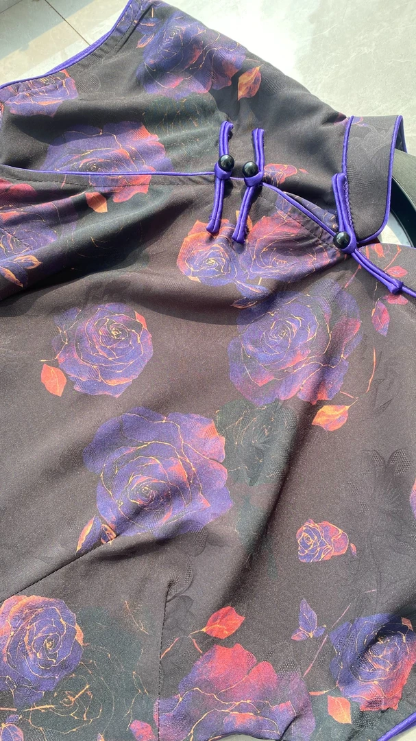 夏季优雅高端款旗袍