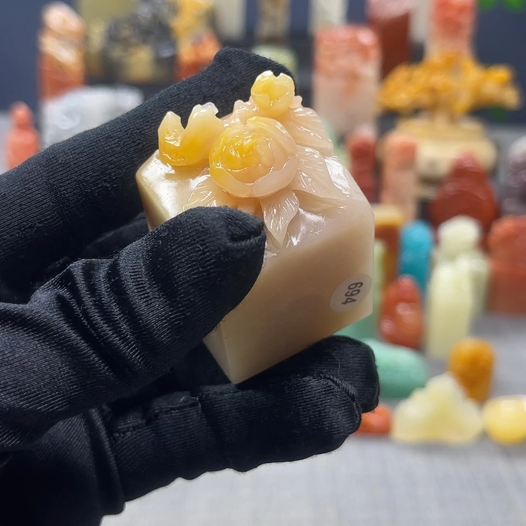 巴林石印石包邮包刻694