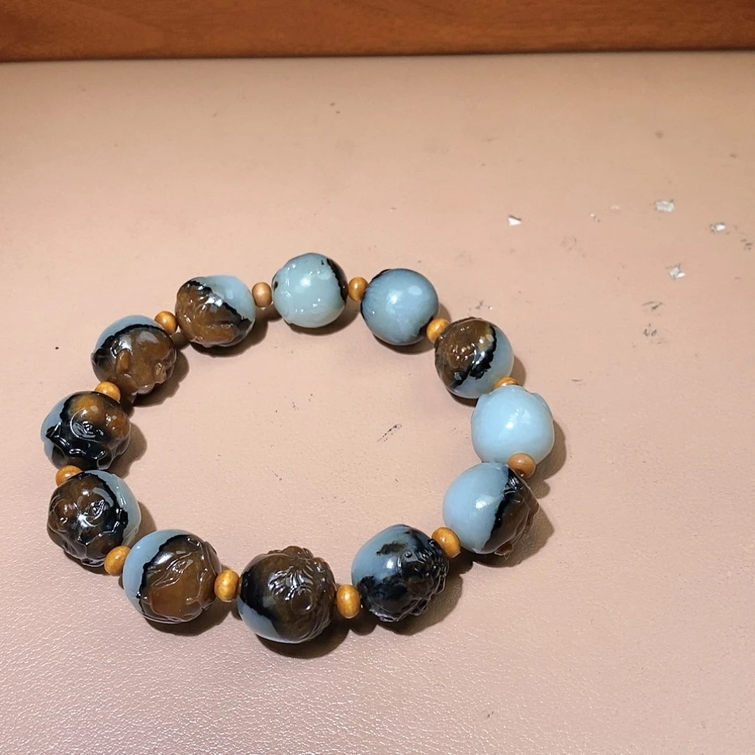 和田玉未镶嵌颈饰F