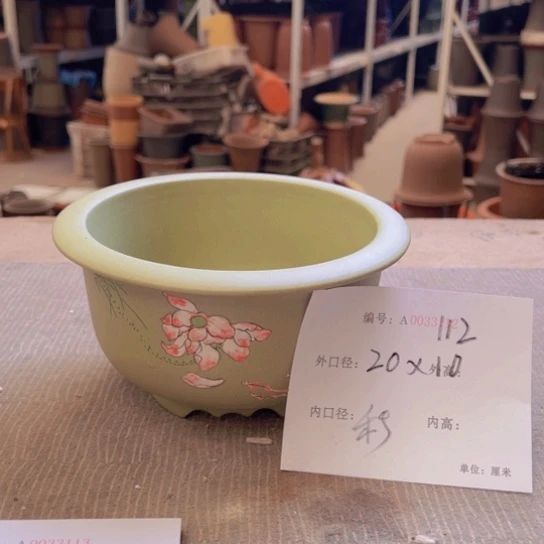紫砂花盆紫紫砂盆
