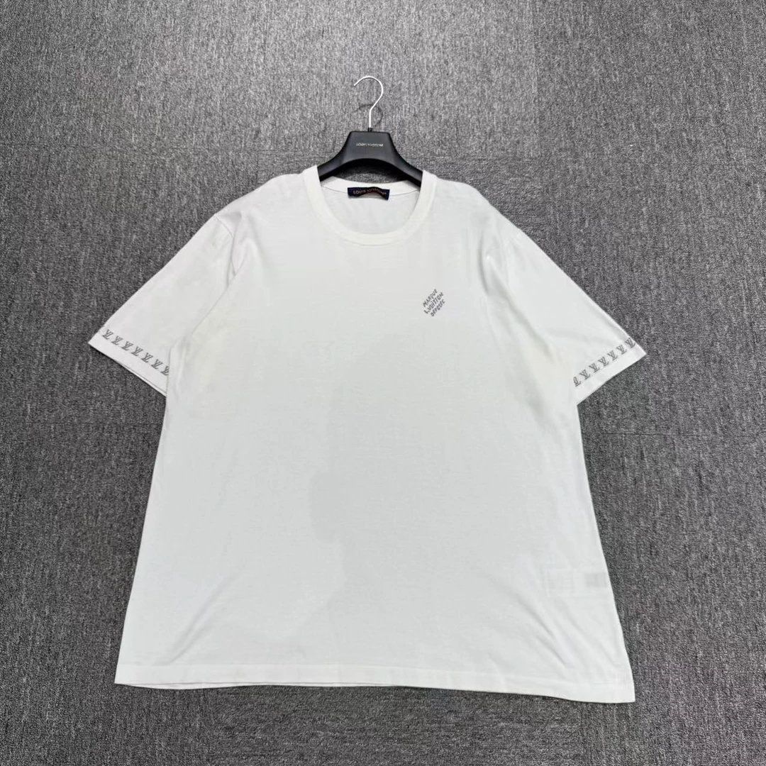 99新 LouisVuitton/路易威登 臂环老花针织短袖/5L码/编码17575