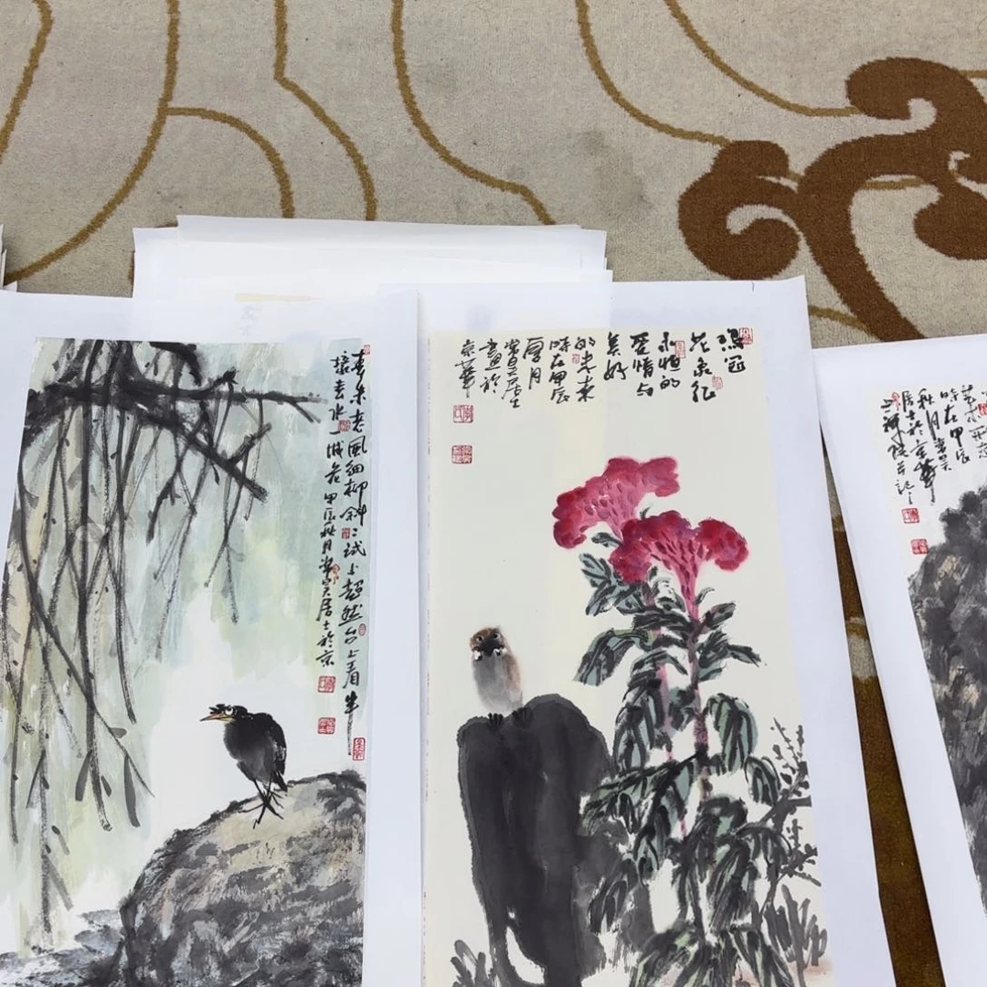 国画银**宝李昊四尺四开李欣主播