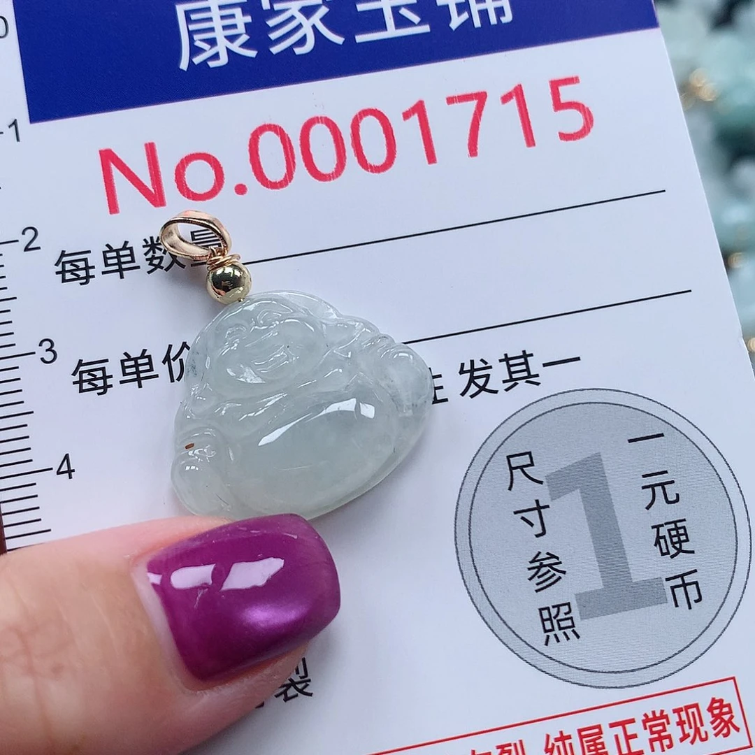 颈饰未镶嵌翡翠v