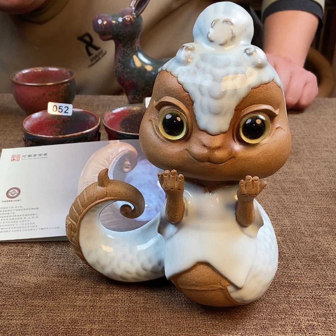 瓷片我****1钧瓷摆件摆件