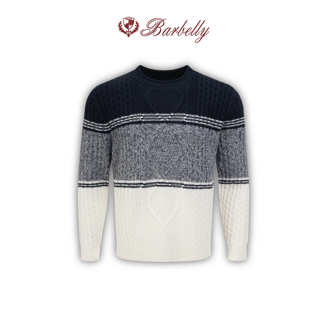 Barbelly娜先生【秋冬季重磅新品】B C方向超细羊毛针织衫SN80211