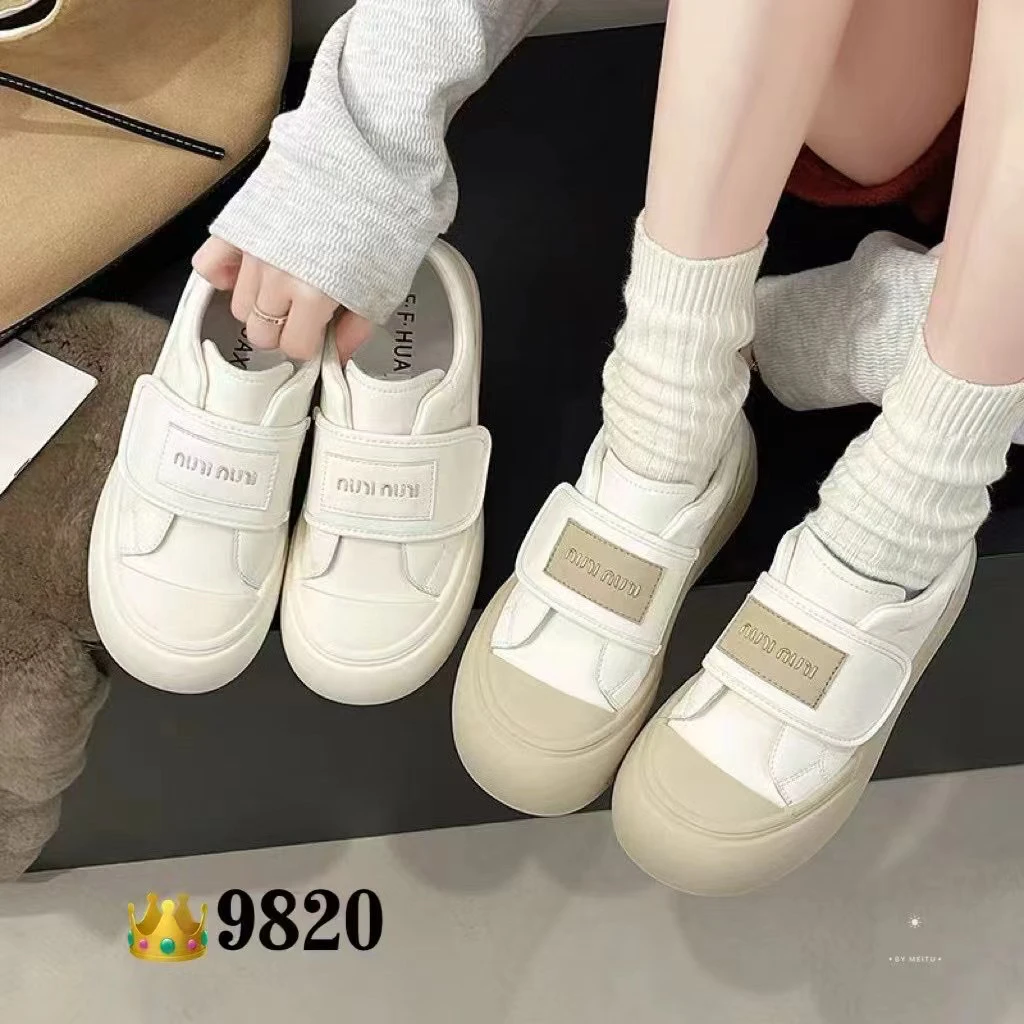 新品百搭魔术贴休闲鞋9820