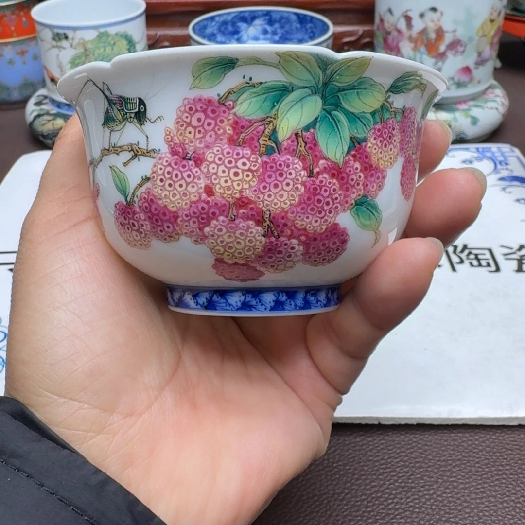 景德镇手工手绘展示