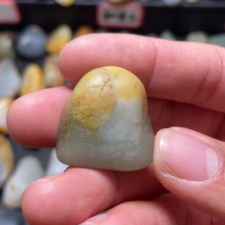 和田玉未镶嵌挂件72