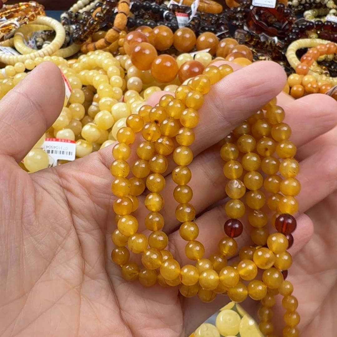 琥珀未镶嵌珠宝奇石