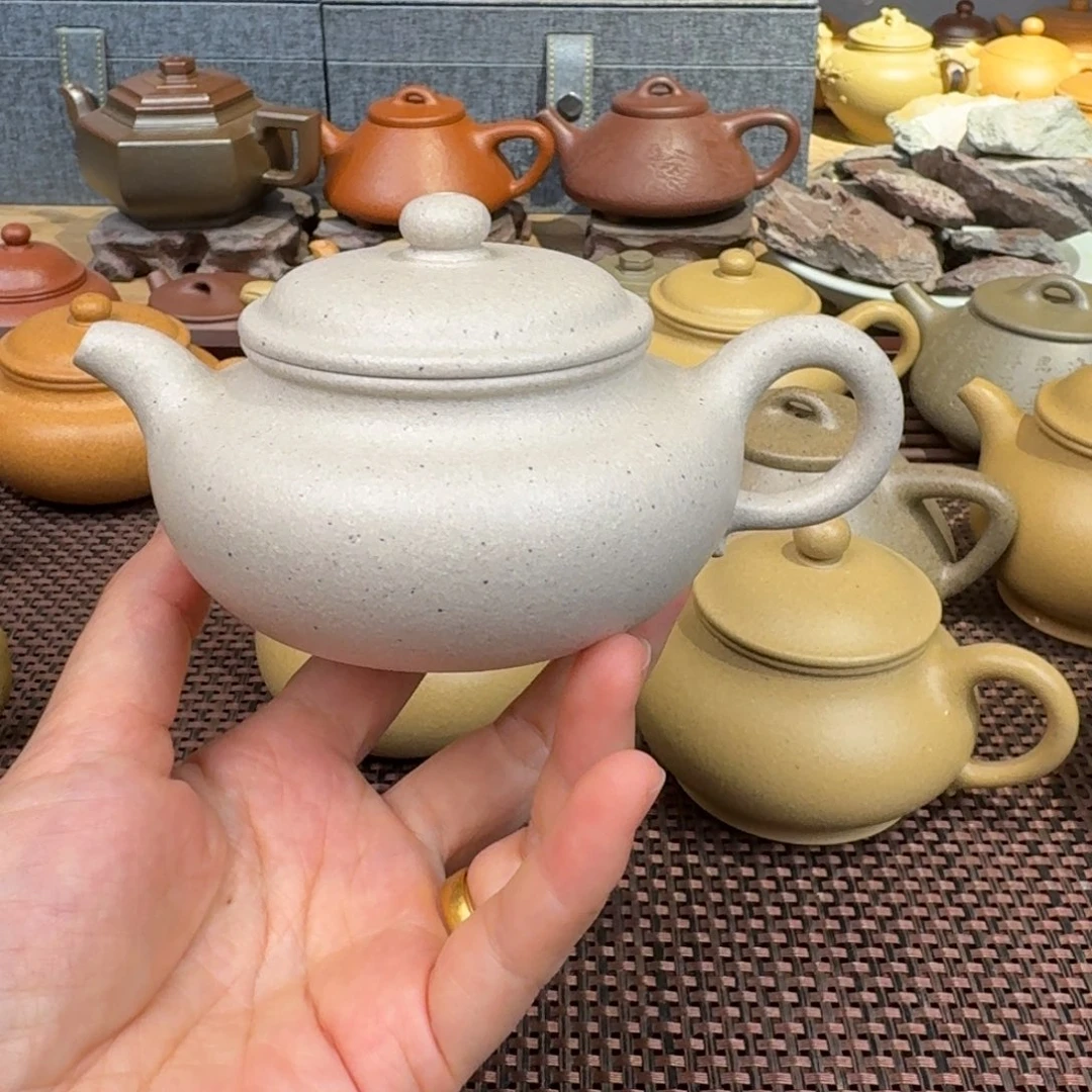 茶壶段泥白玉段200毫升左右