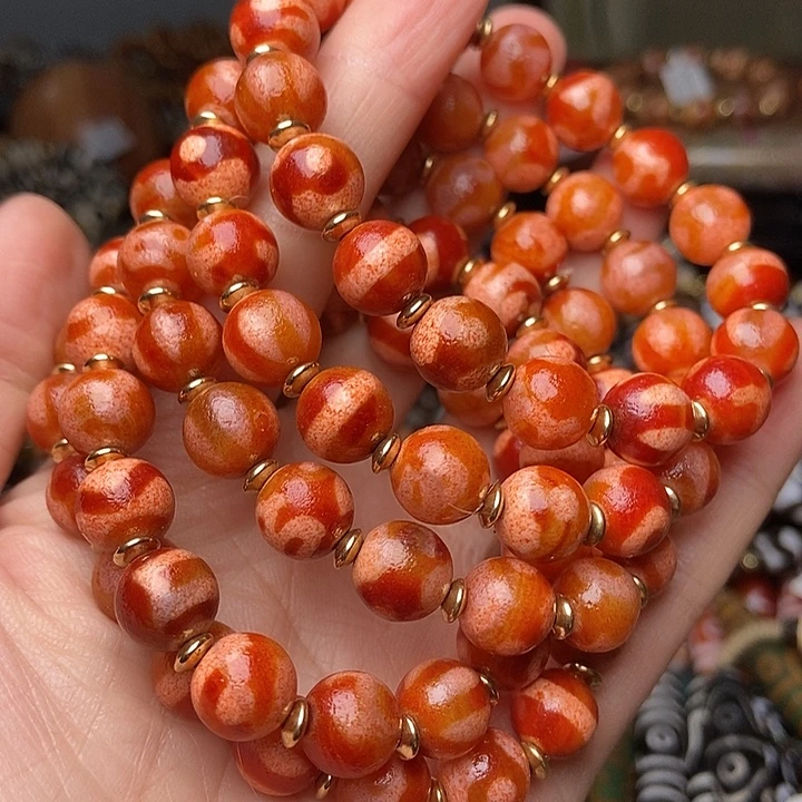 玛瑙/玉髓未镶嵌手链发一条