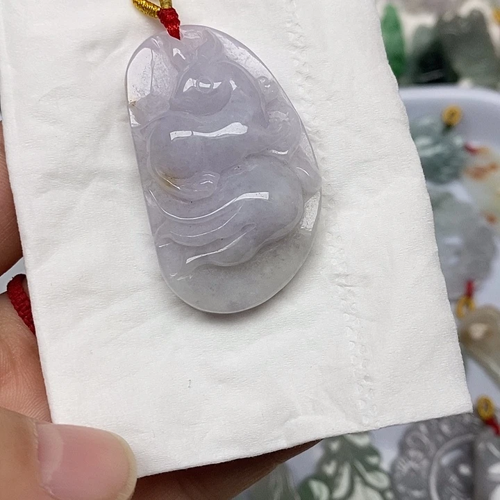 翡翠未镶嵌颈饰20号