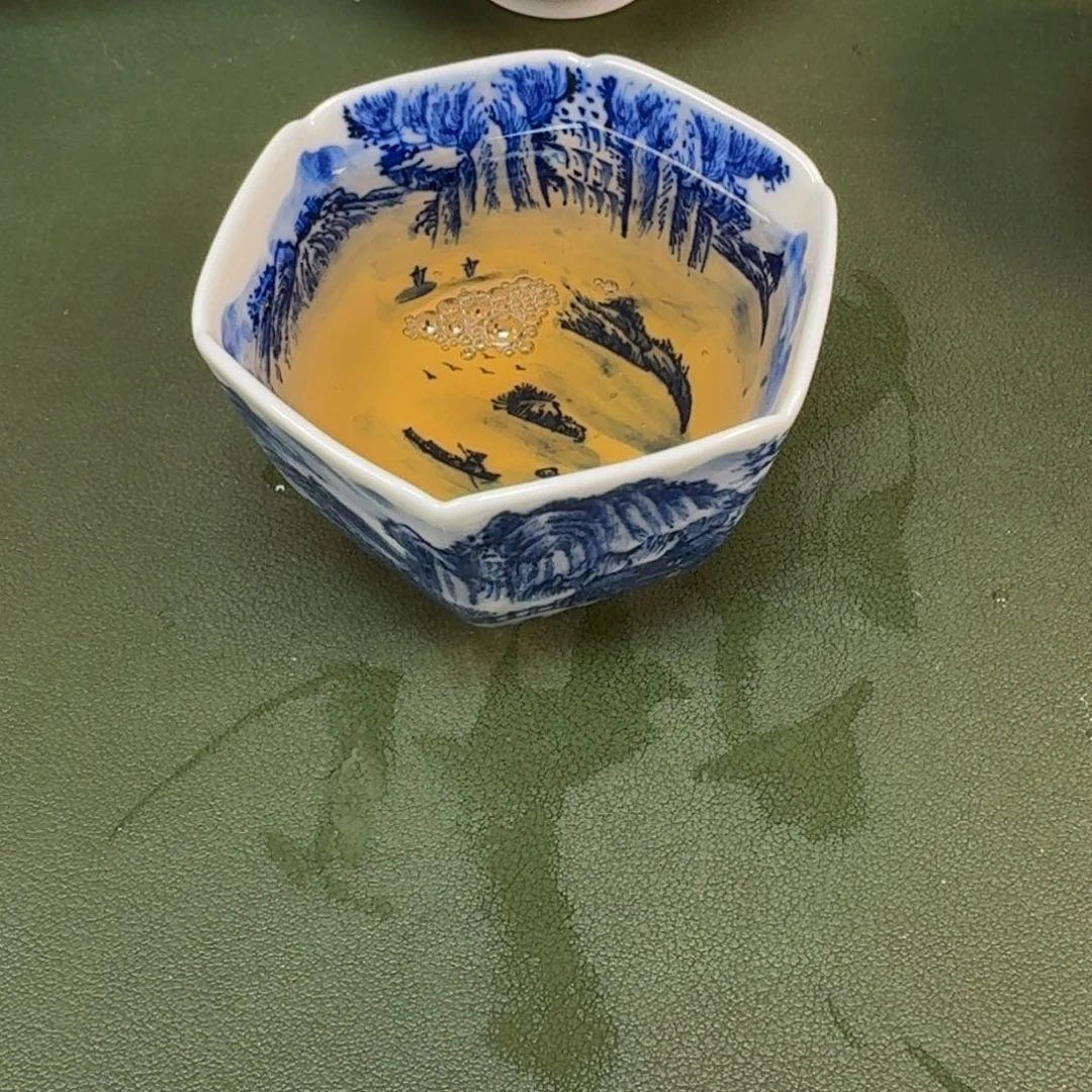 陶瓷景德镇春手绘茶具圆圆287