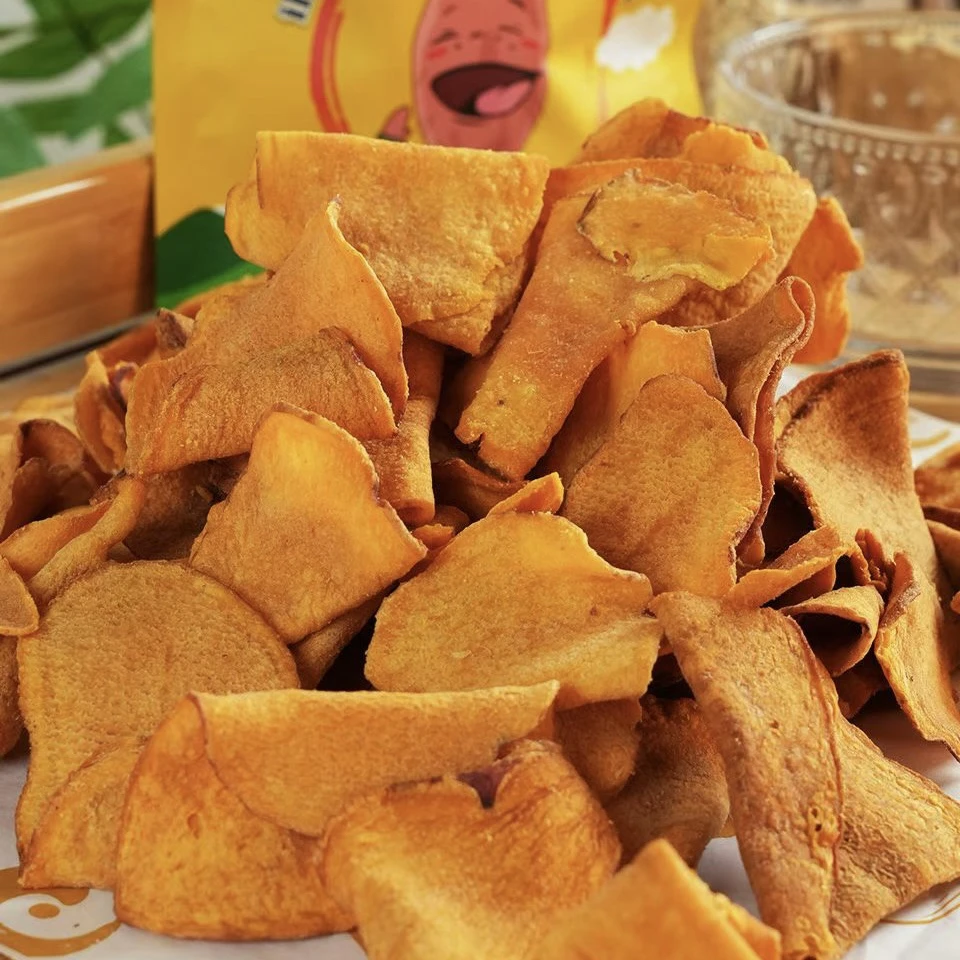 咔嚓地瓜脆片【香酥脆不油腻】烤烟薯干无添加健康零食申通