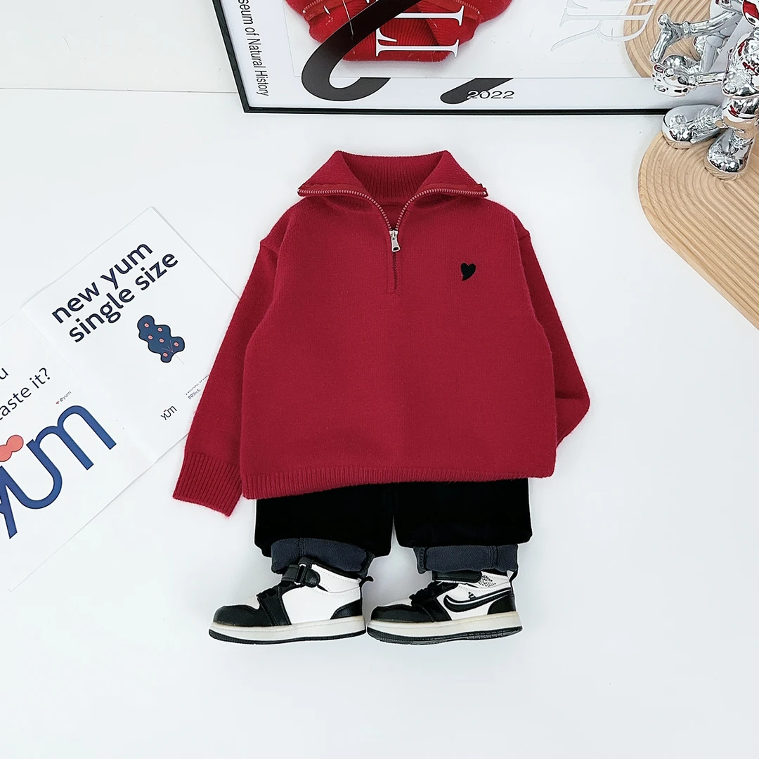 男童毛衣打底衫儿童衣服2025新款秋冬装 D-YMDX178 悠悠童话童装