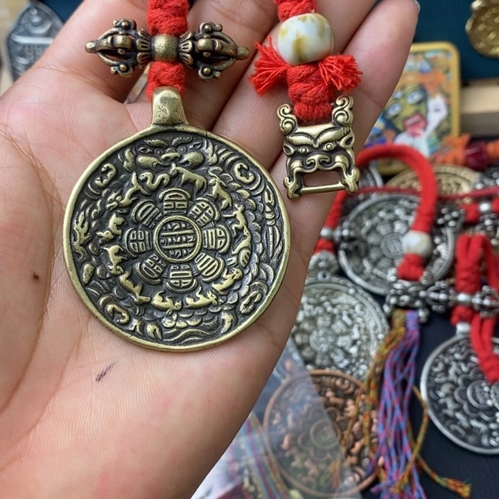 小***式藏式风格九宫八卦牌