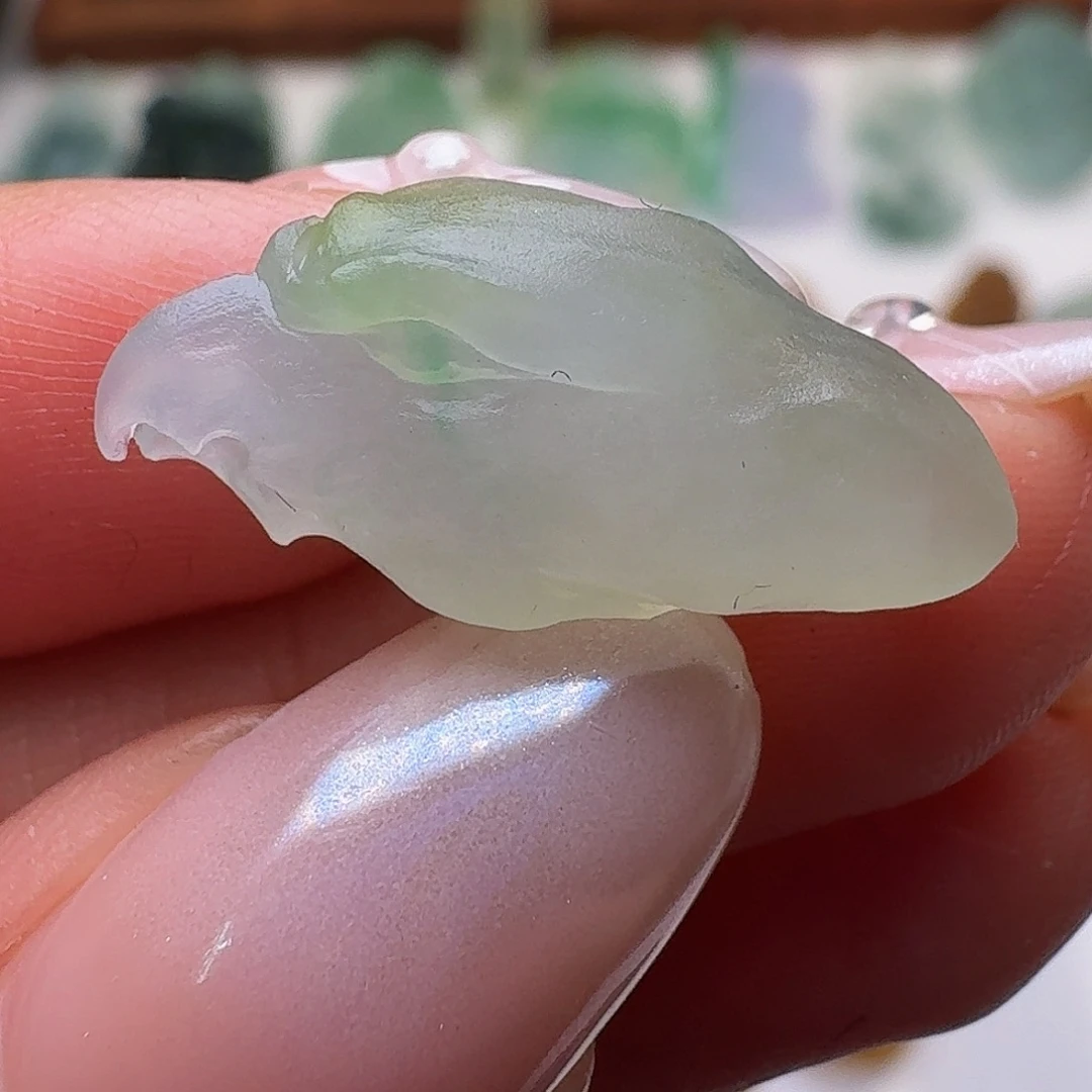 定制翡翠未镶嵌毛货